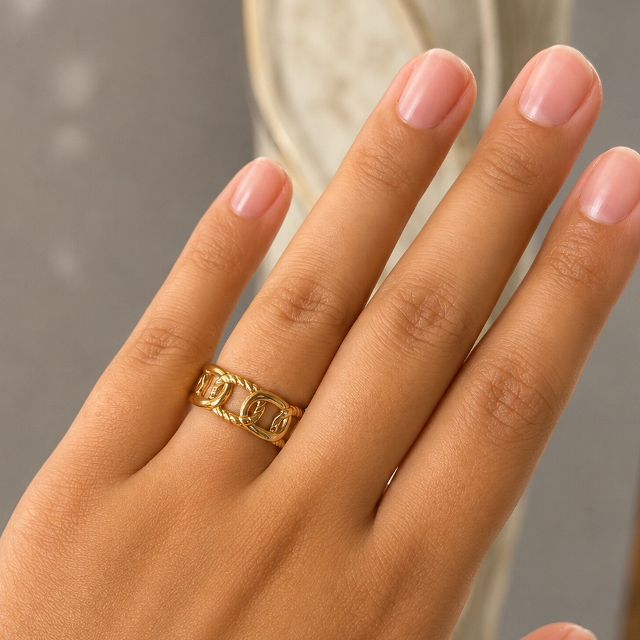 Link Chain Ring