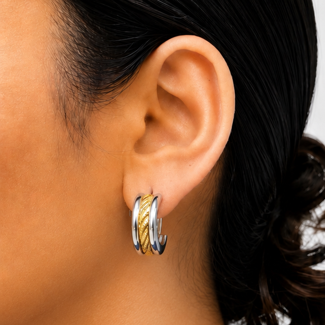 Unity Hoops Earrings