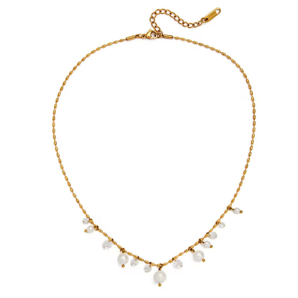Pearl drop necklace