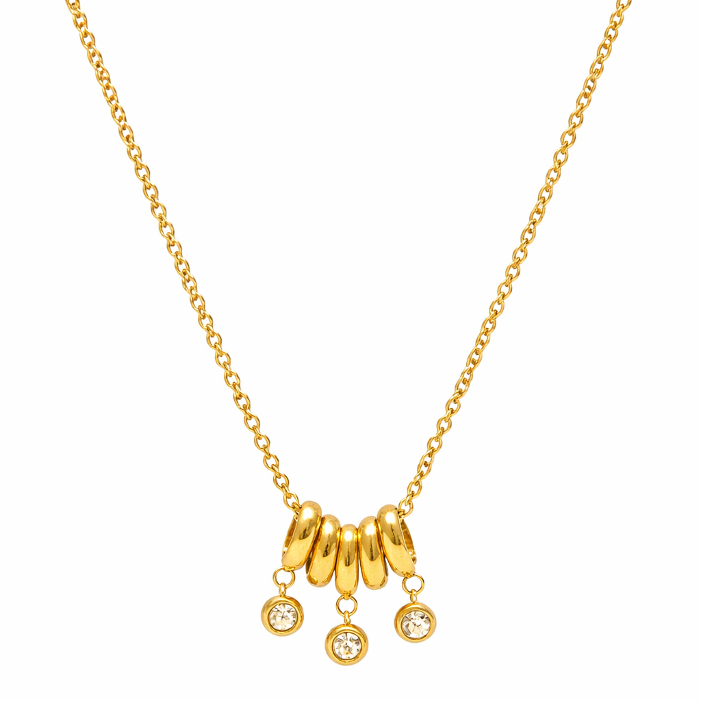 Triple Dangle Necklace