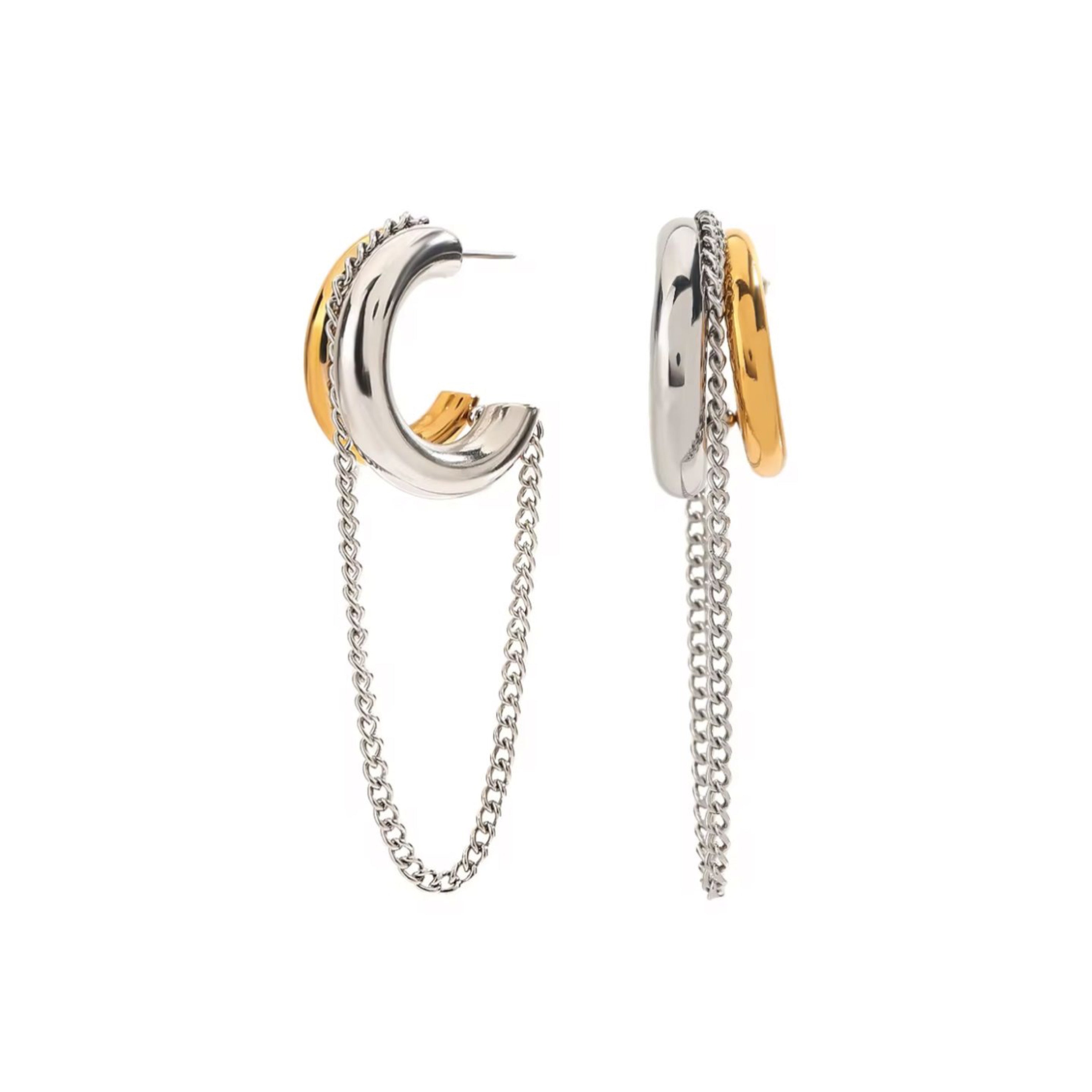 Flow Chain Earrings