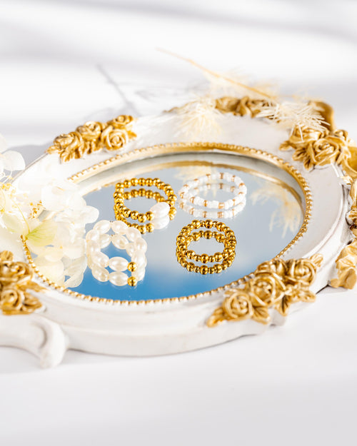 Cherished Pearl Rings