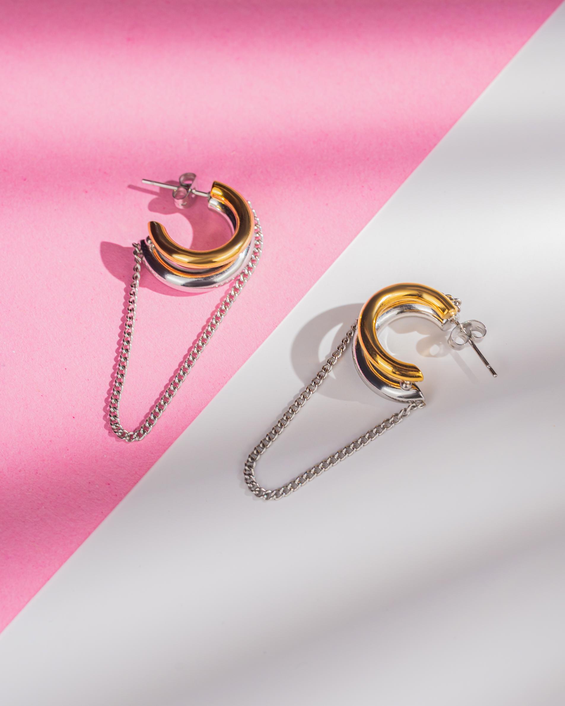 Flow Chain Earrings