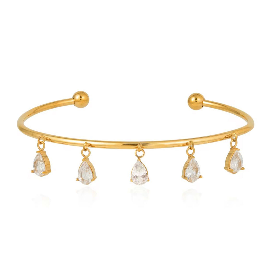 Zircon Tassel Bracelet