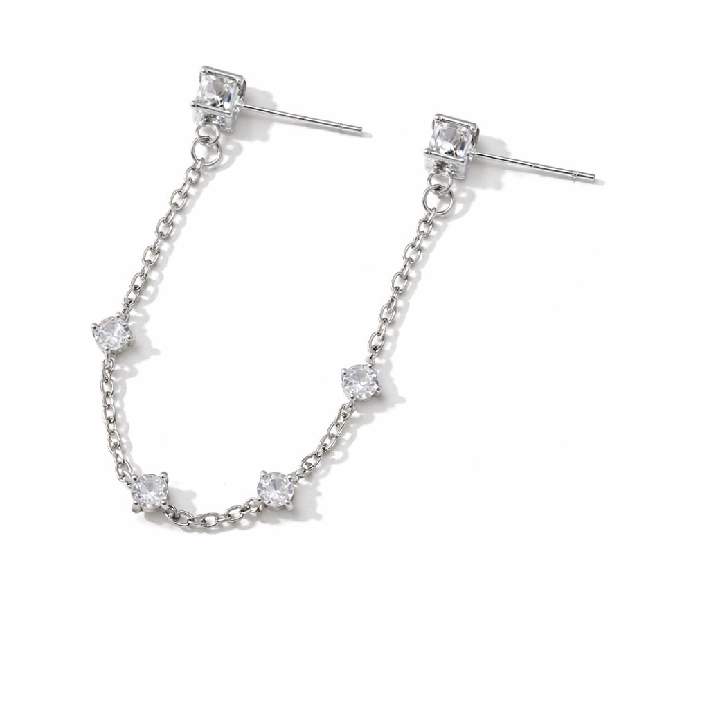 Double link earring